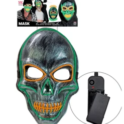 Kranie LED Maske Grøn
