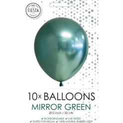 Krom Latexballoner Grøn
