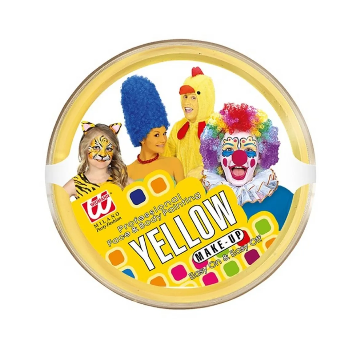 Krops- & Ansigtsmaling Gul