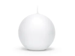 Kuglelys Hvid