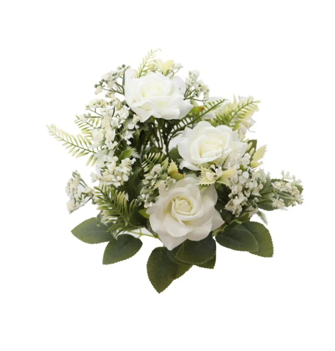 Kunstig Blomsterbuket Hvid