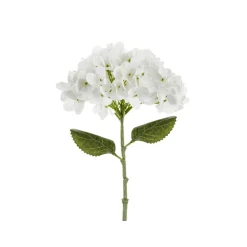 Kunstig Hortensia Blomst Hvid