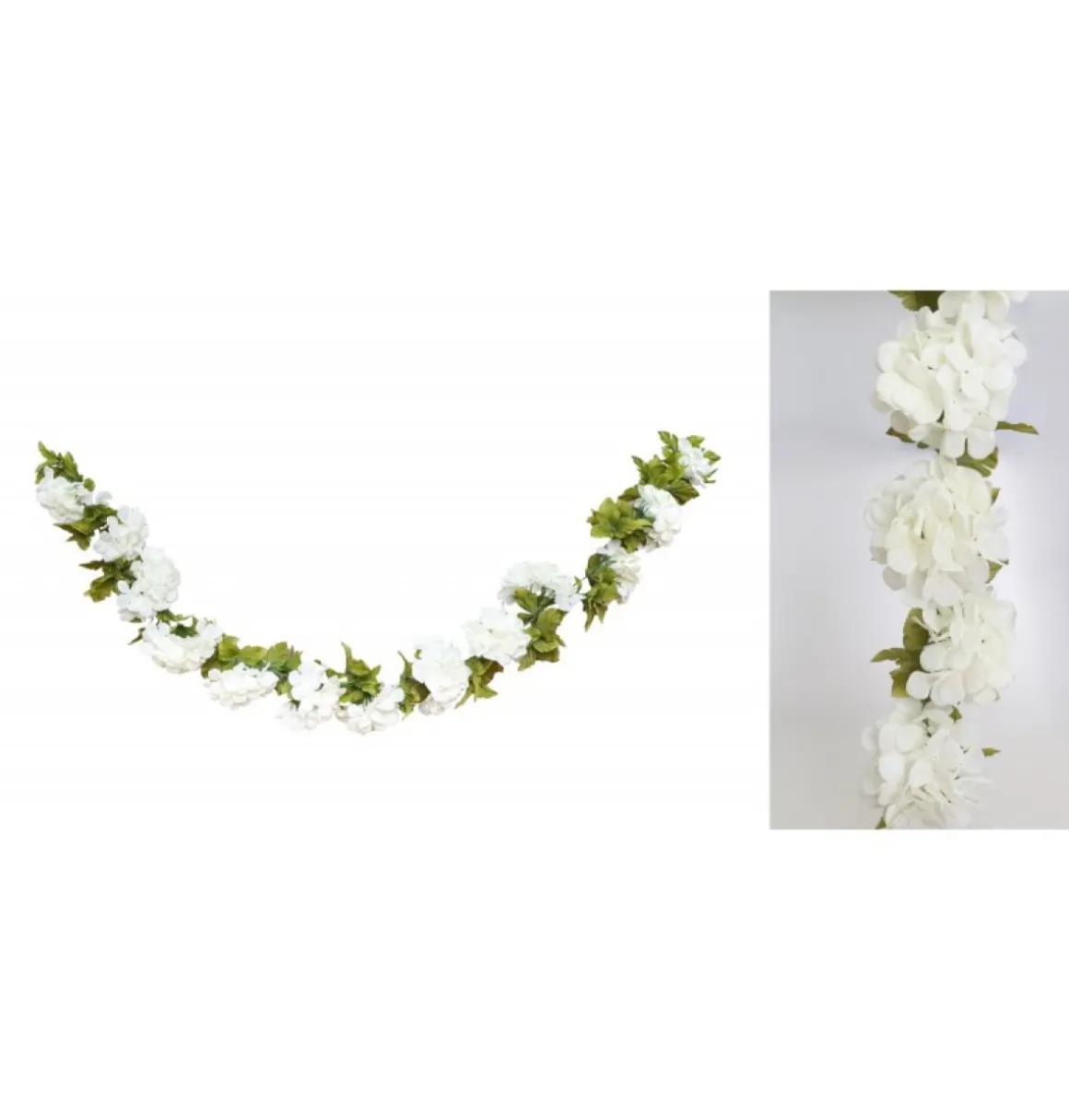 Kunstig Hortensia Guirlande