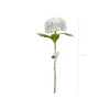Kunstig Premium Hortensia Blomst Hvid