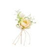 Kunstig Blomsterbuket Hvid/Grøn