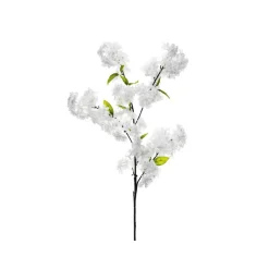Kunstig Blooming Cherry Blomst Hvid