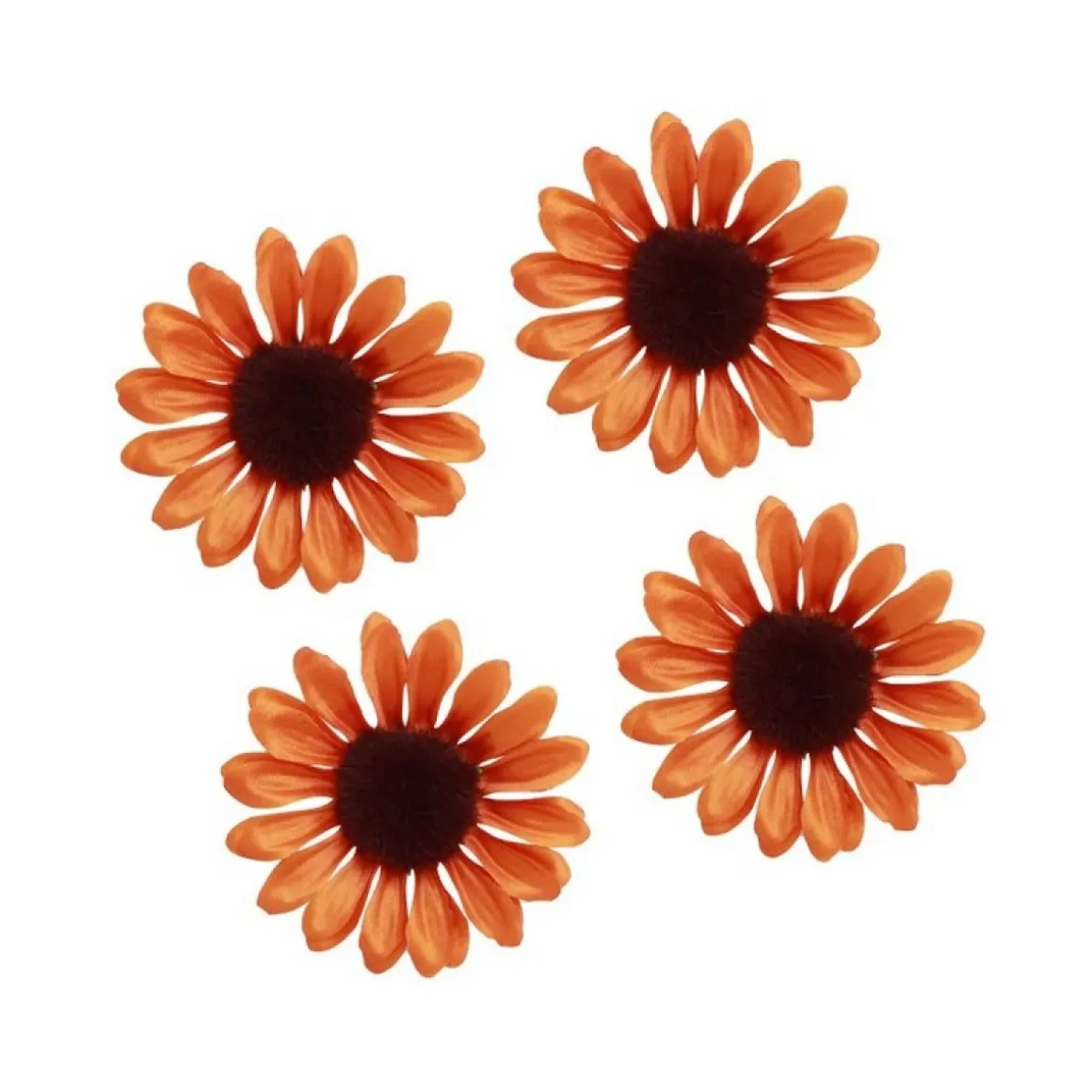 Kunstige Solsikke Hoveder Orange