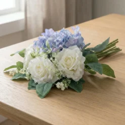 Kunstig Hortensia Blomsterbuket