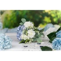 Kunstig Hortensia Blomsterbuket
