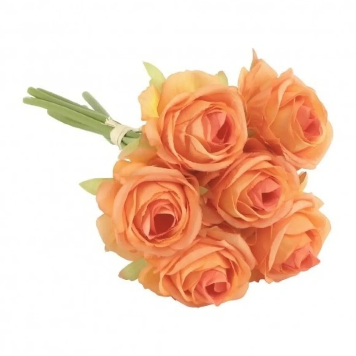 Kunstig Rosebuket Orange