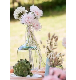 Kunstig Scabiosa Buket Pudder