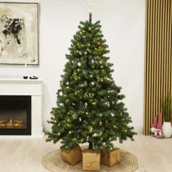 Kunstigt ASKE Juletræ LED Klasse B+