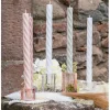 Kvadrat Glas Lysestage