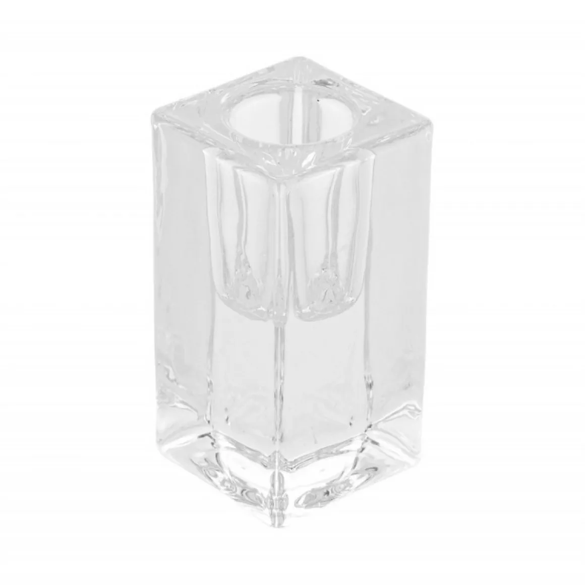 Kvadrat Glas Lysestage