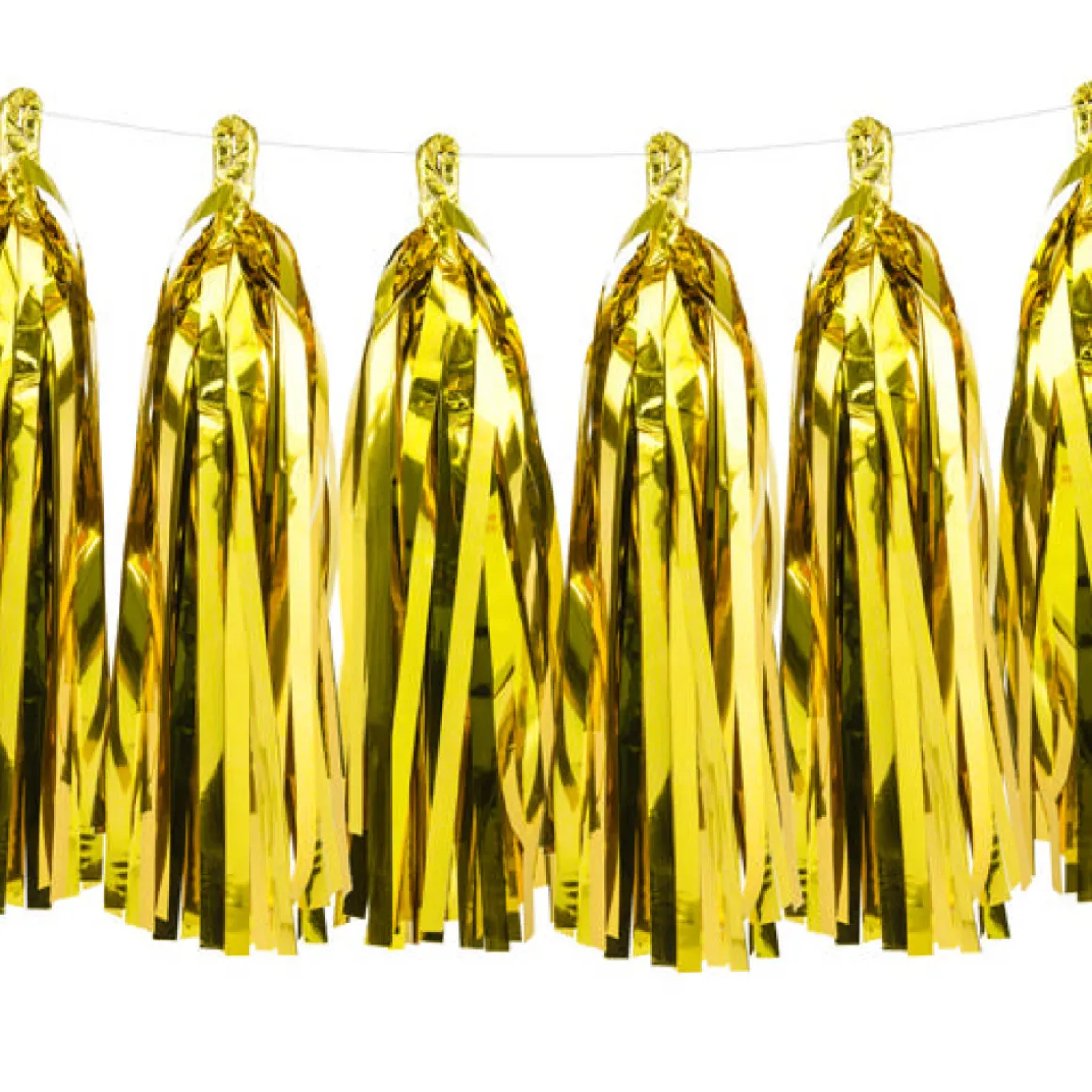 Kvast Guirlande Guld