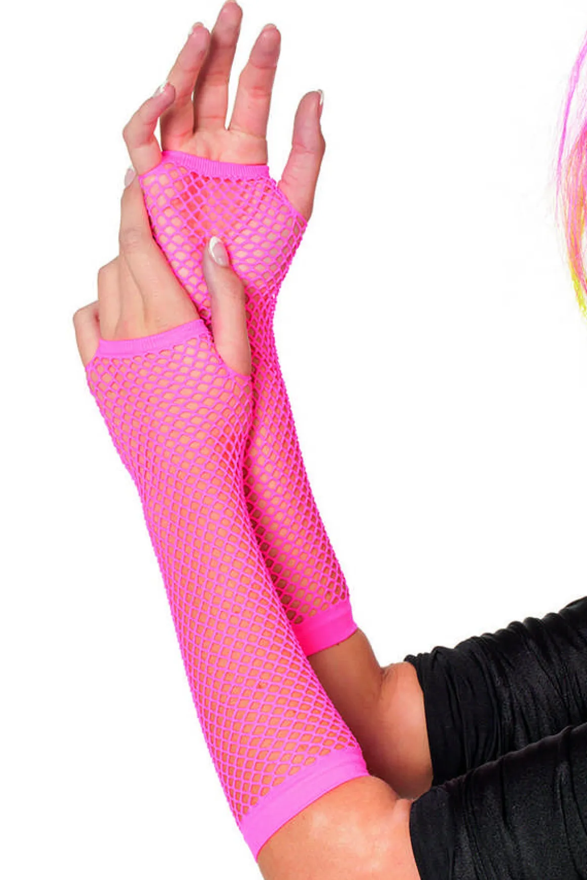 Lange Nethandsker Neonpink