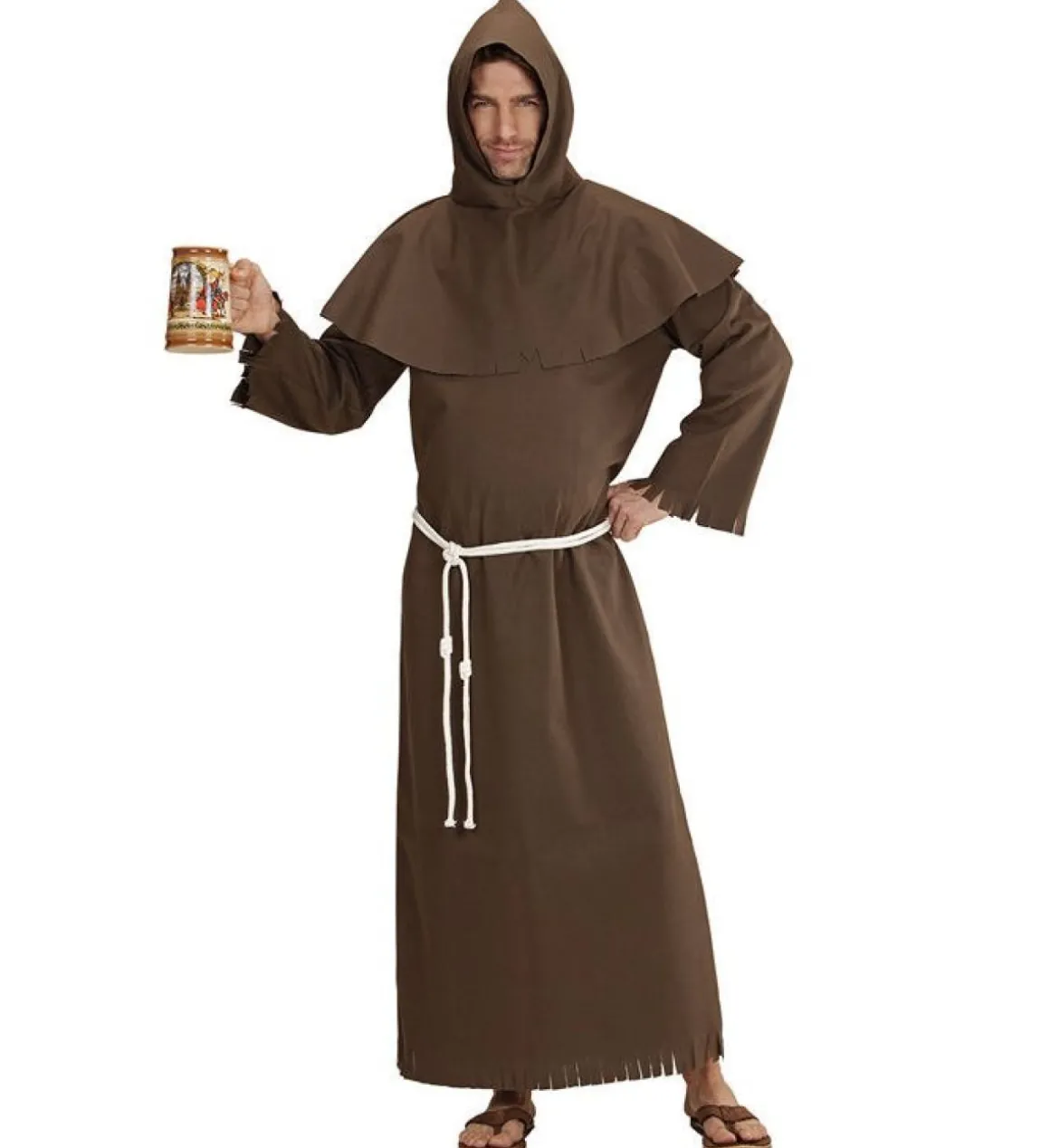 Lang Munkekåbe Kostume