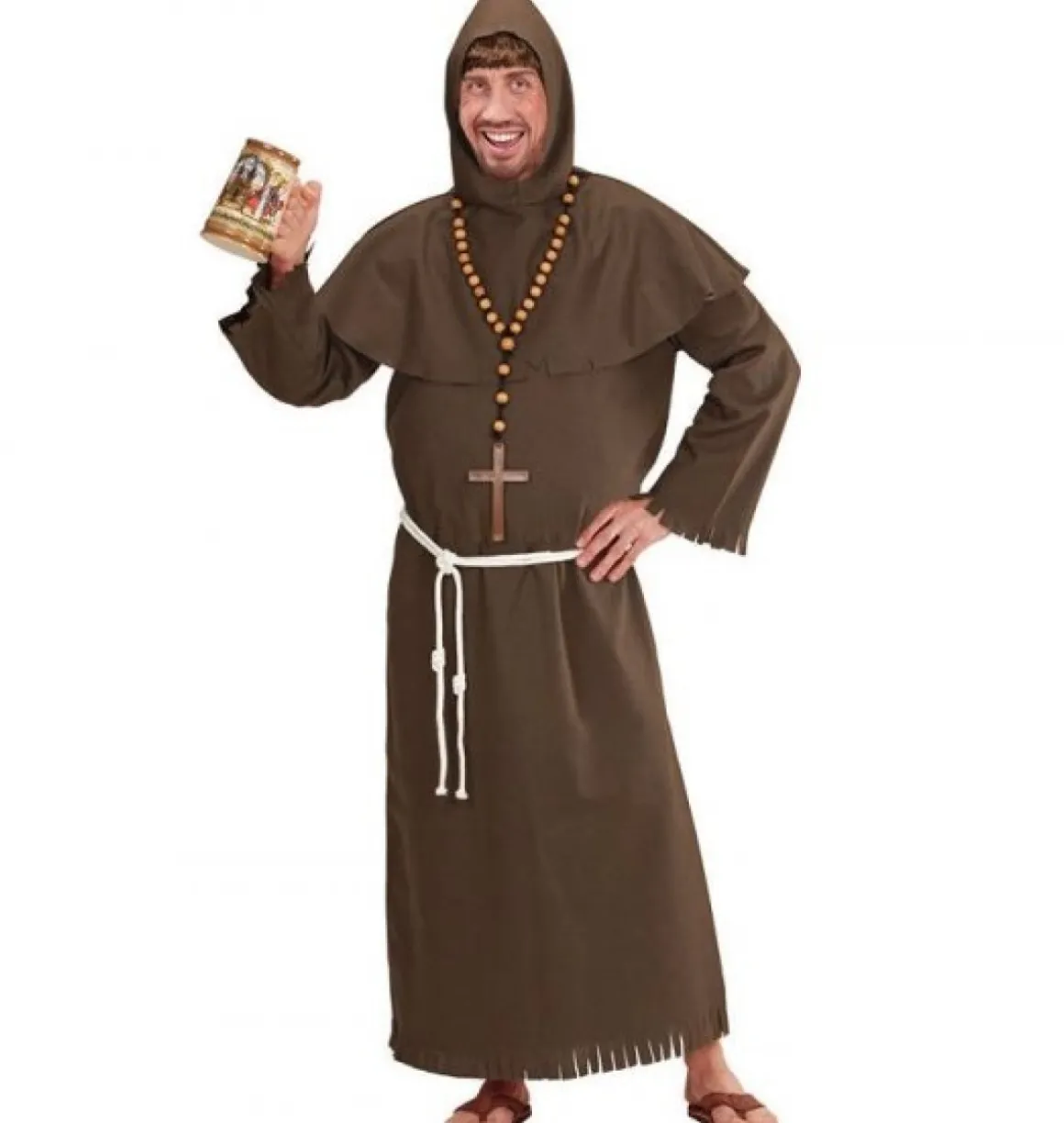 Lang Munkekåbe Kostume