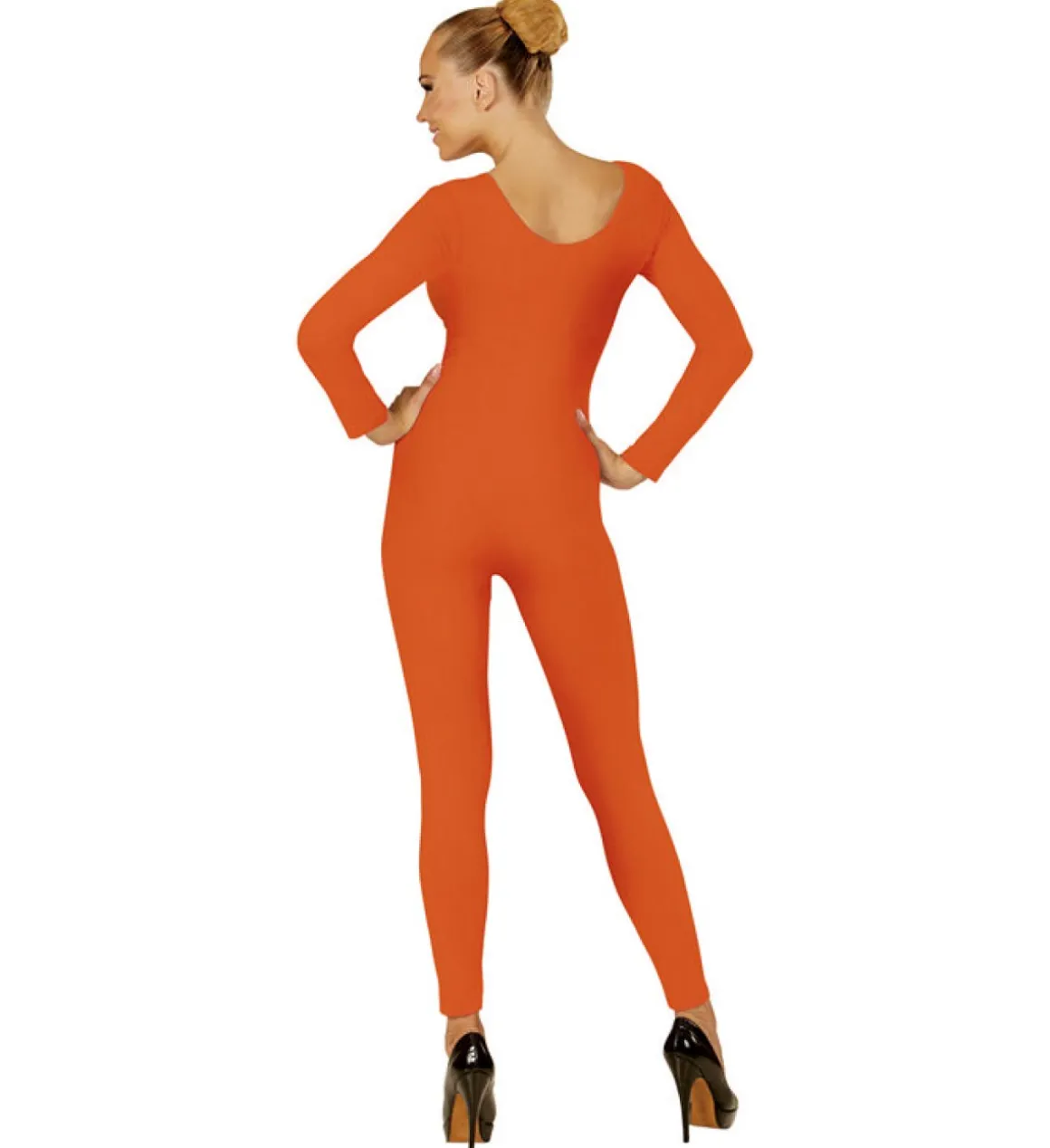 Langærmet Heldragt Orange