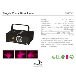 Laser Projektor Pink