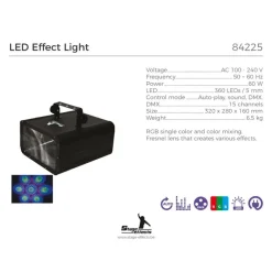 LED Lyseffekt 360° 60W