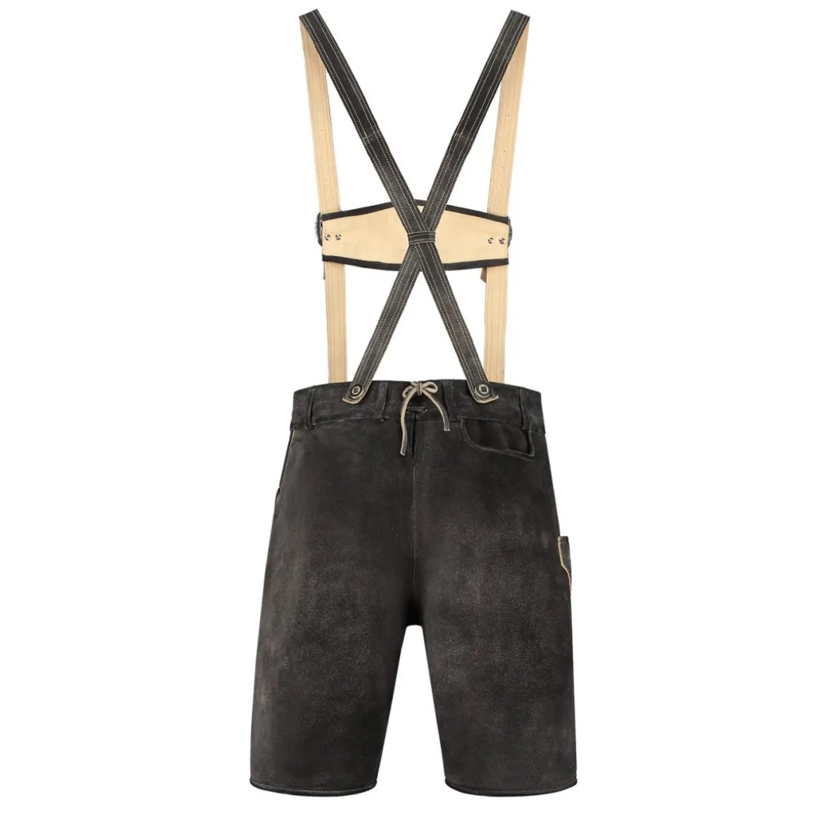 Lederhosen Antracitgrå