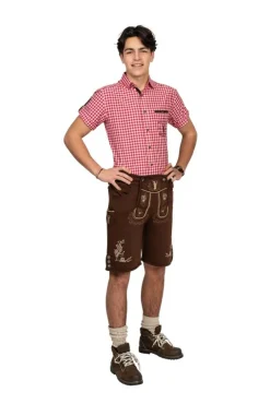 Lederhosen Filt Sweatpants Brun