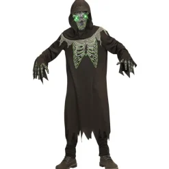 LED Grim Reaper Børnekostume