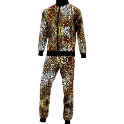 Leopard 80'er Træningsdragt Kostume