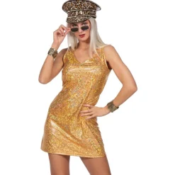 Leopard Kaptajnhat Guld