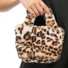 Leopard Pels Håndtaske