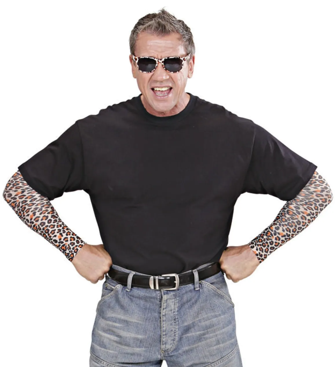 Leopard Tattoo Ærmer