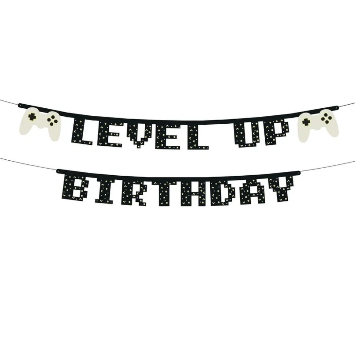 Level Up Birthday Guirlande