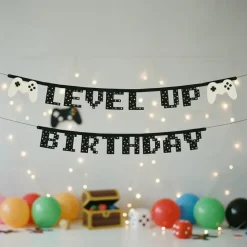Level Up Birthday Guirlande