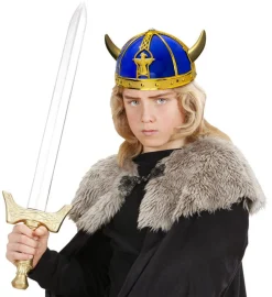 Lille Vikingehjelm Blå