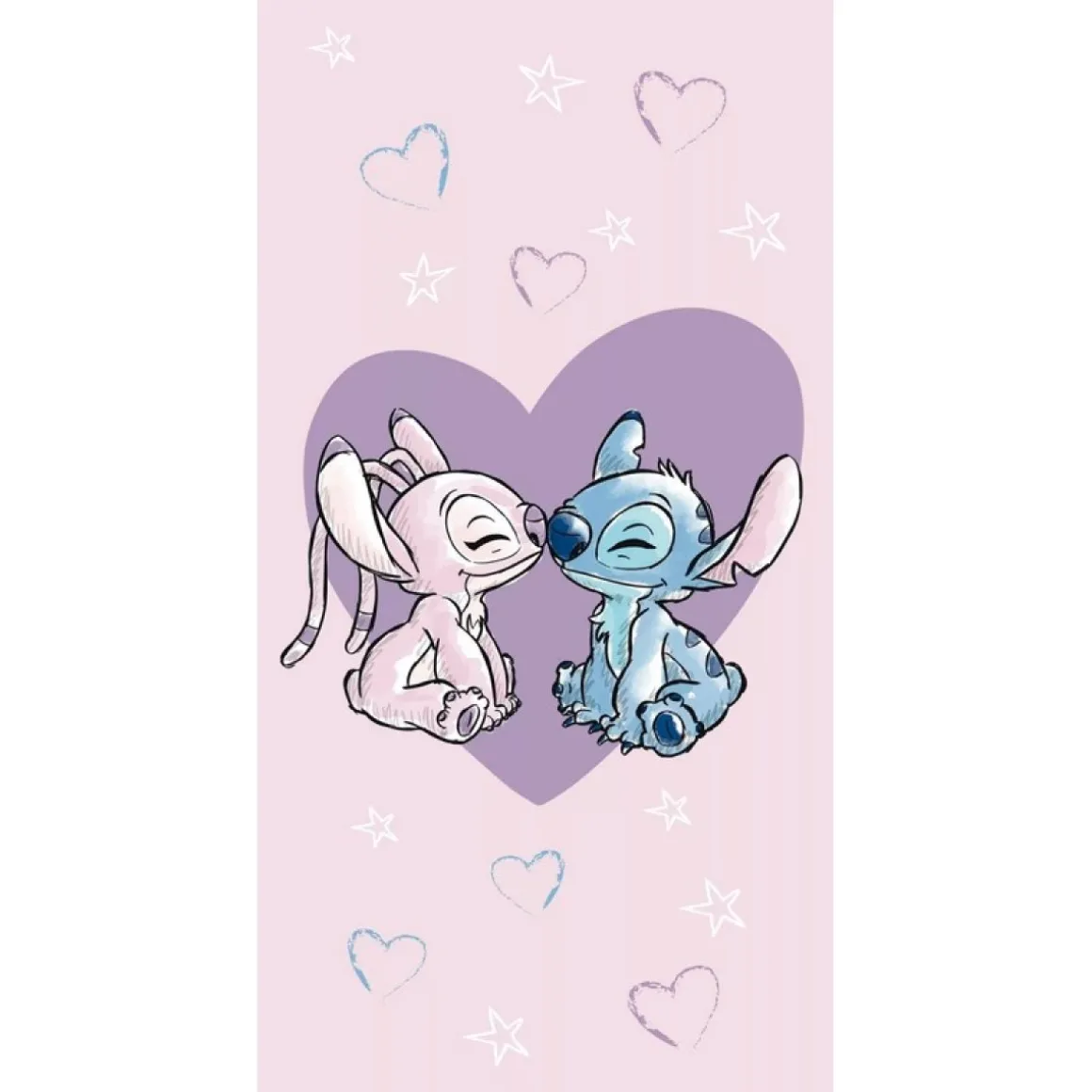 Lilo & Stitch® Love Badehåndklæde