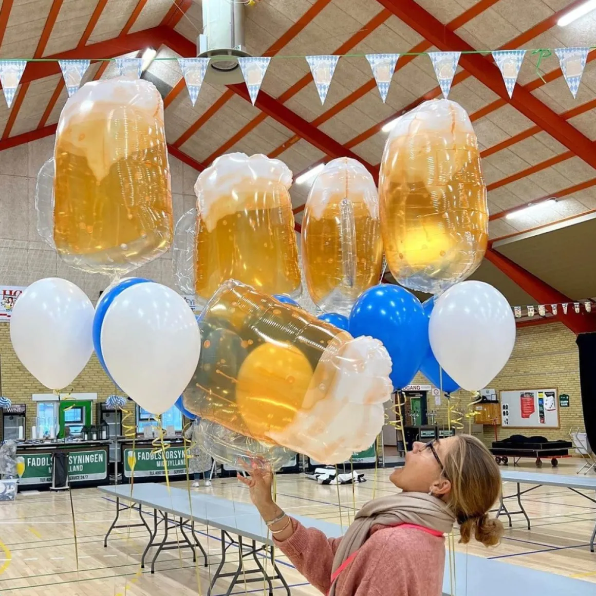 Ølkrus Folieballon