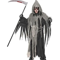 Lænket Grim Reaper Børnekostume