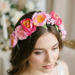 Lotus Blomster Tiara