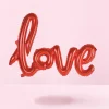 Love Folieballon Rød