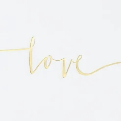 Love Gæstebog Guld/Hvid