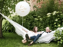 Love Is In The Air Kæmpe Ballon Guld