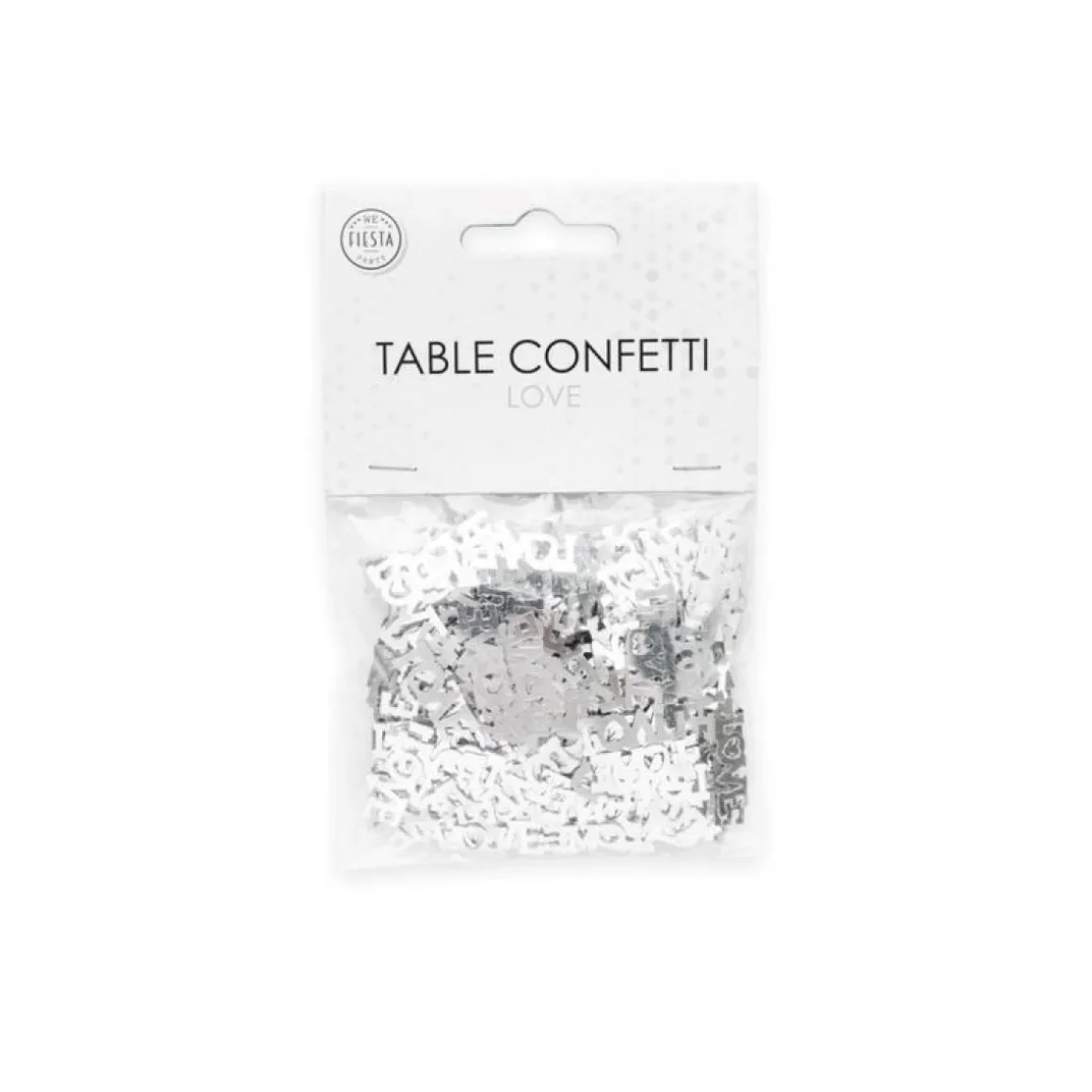 Love Konfetti Sølv