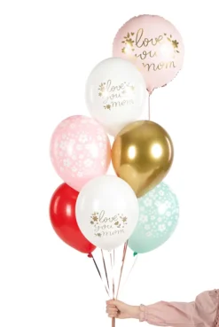 Love You Mom Ballon Mix