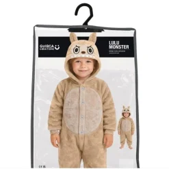 Lulu Monster Børnekostume Beige