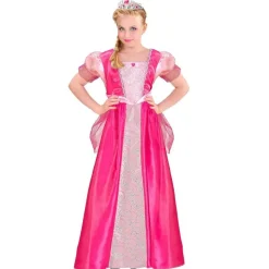 Lyserød Prinsesse Børnekostume
