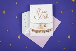 Make A Wish Kort Med Armbånd