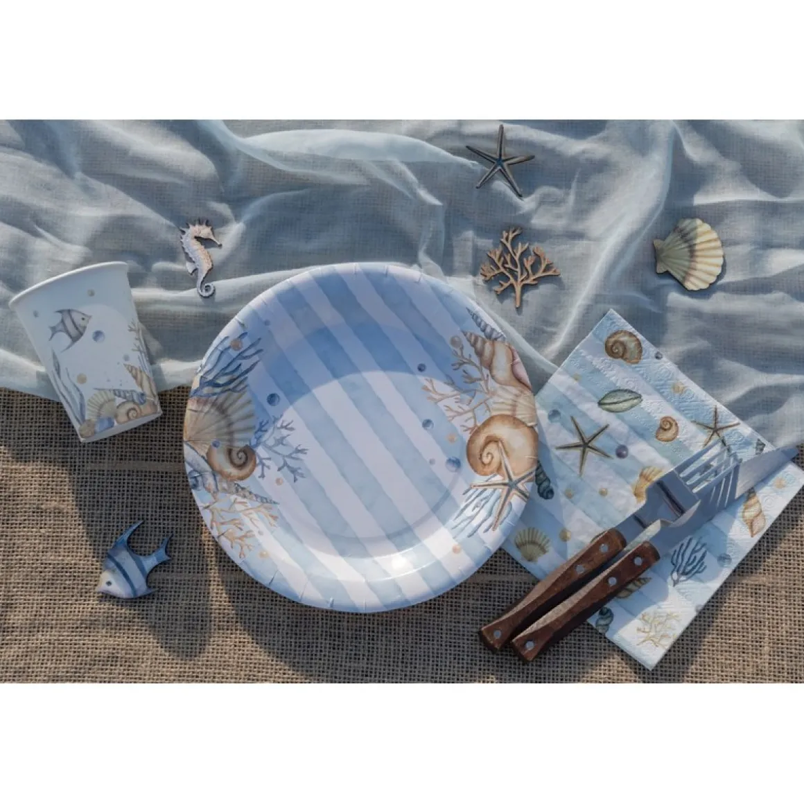 Maritime Paptallerkener
