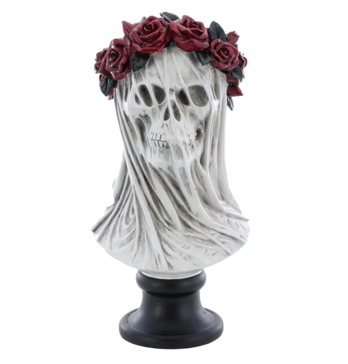 Marmor Skeletbrud Skulptur