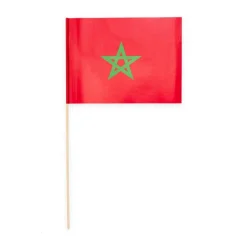 Marokko Flag På Pinde